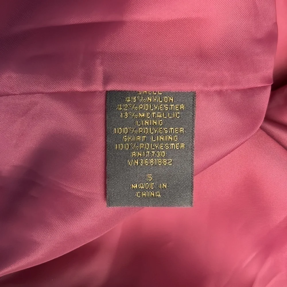 Zac Posen For Target Lined Brocade Dress Size Small - Picture 4 of 7